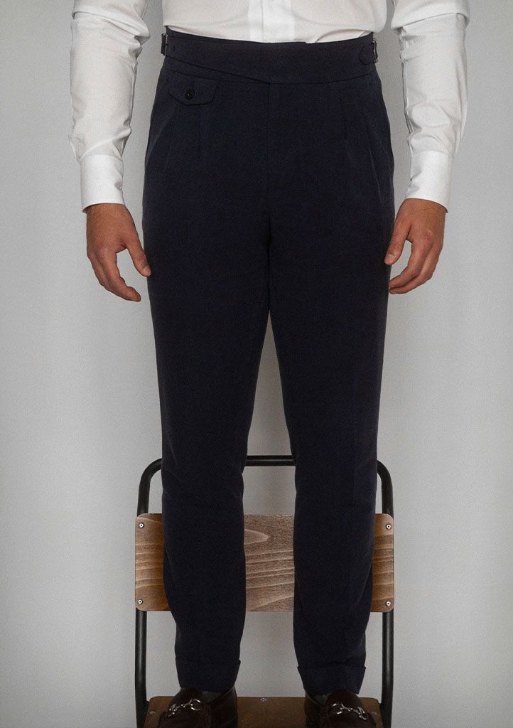 PANTALÓN GURKHA NAVY